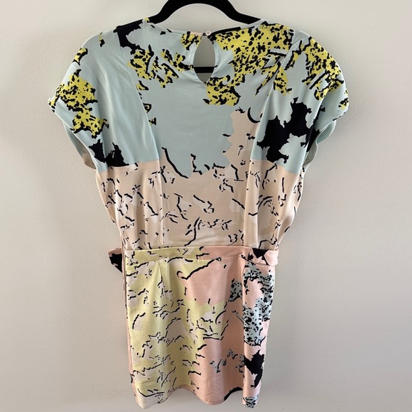 Diane Von Furstenberg Multicolor Abstract Mini Dress - Picture 5 of 5